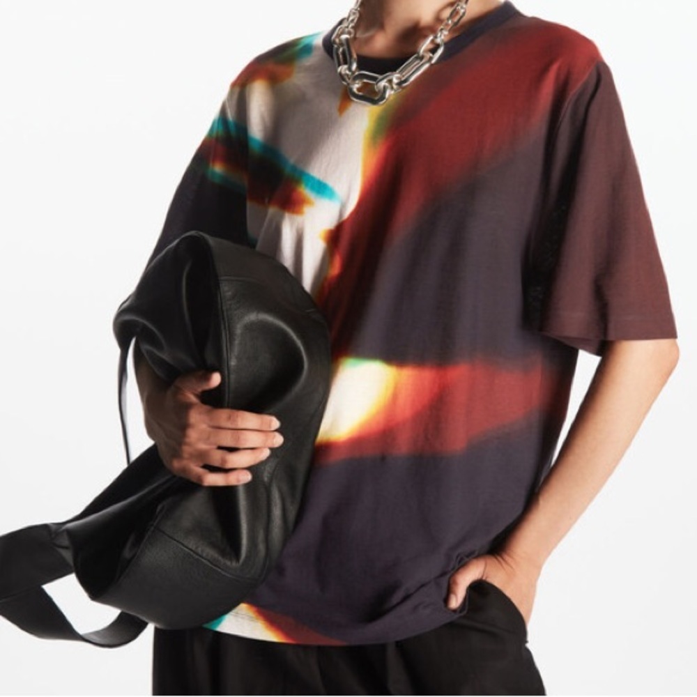 *SOLD* COS Lea Colombo Printed T-Shirt - Size XS